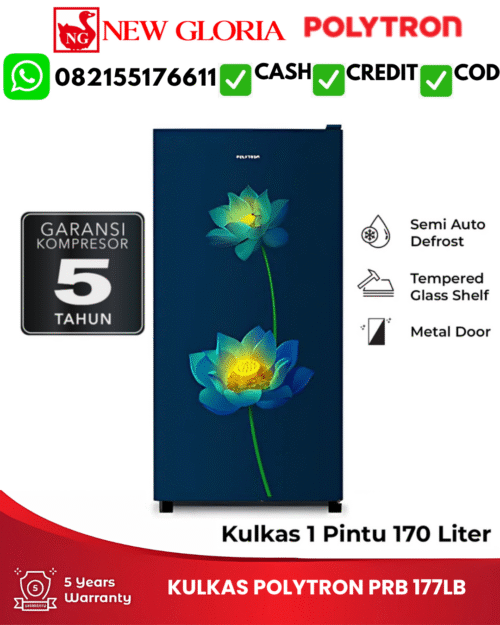 KULKAS POLYTRON PRB 177LB