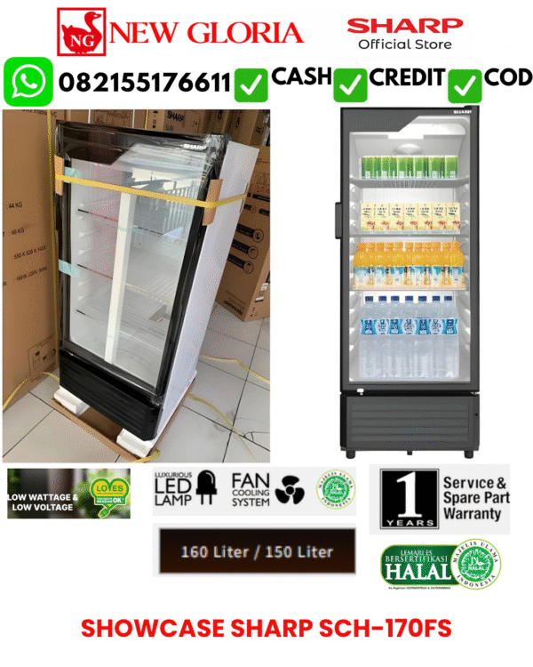 147.png SHOWCASE SHARP SCH-170FS