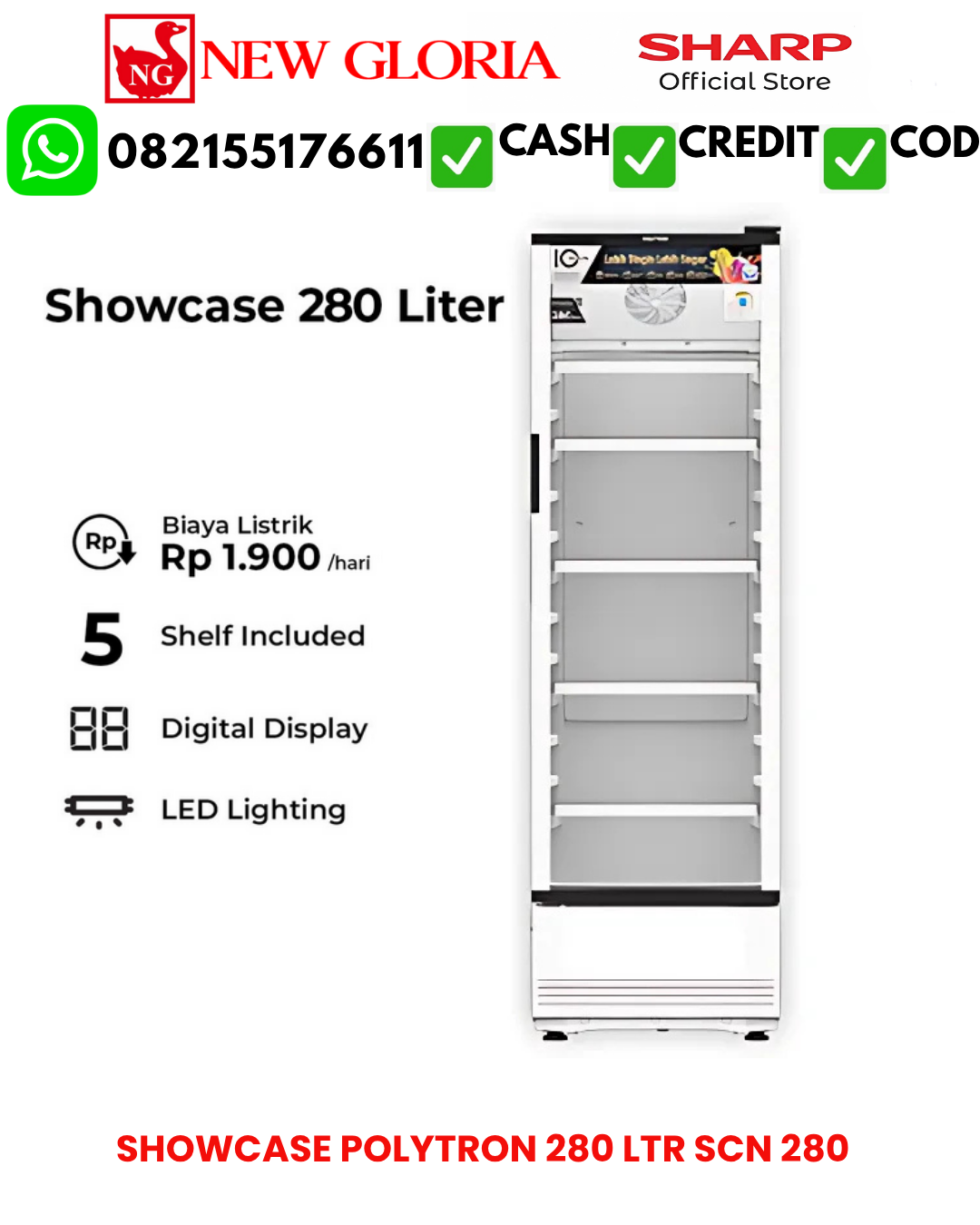 SHOWCASE POLYTRON 280 LTR SCN 280