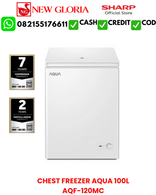 CHEST FREEZER AQUA 100L AQF-120MC