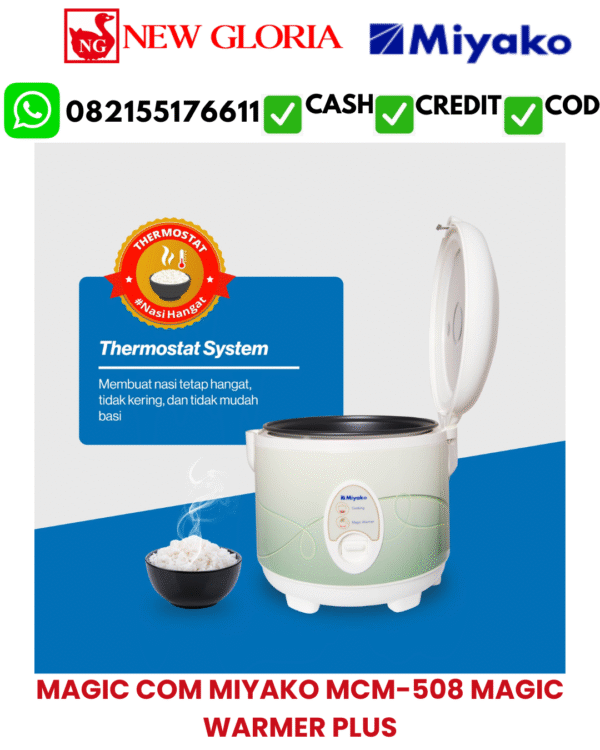 MAGIC COM MIYAKO MCM-508 MAGIC WARMER PLUS