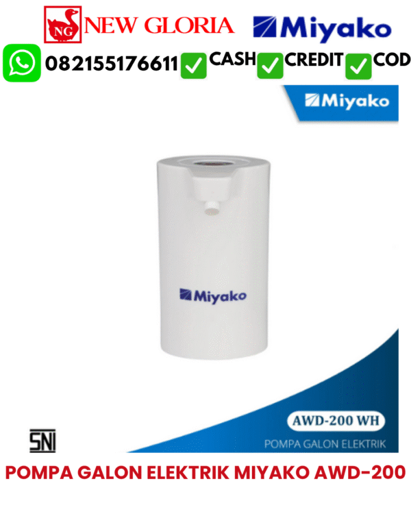 POMPA GALON ELEKTRIK MIYAKO AWD-200
