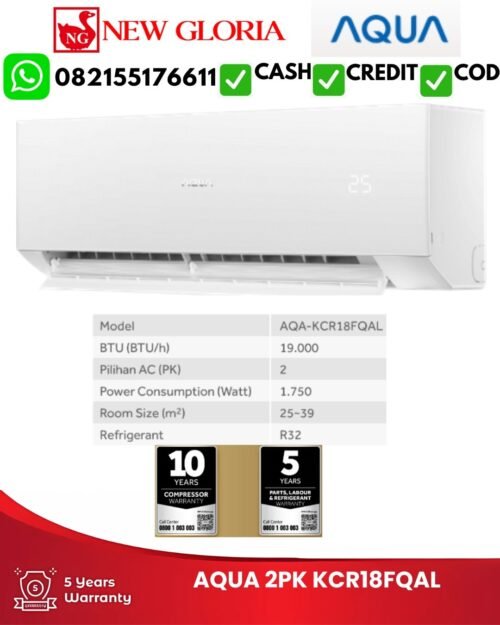 AC AQUA 2PK KCR18FQAL