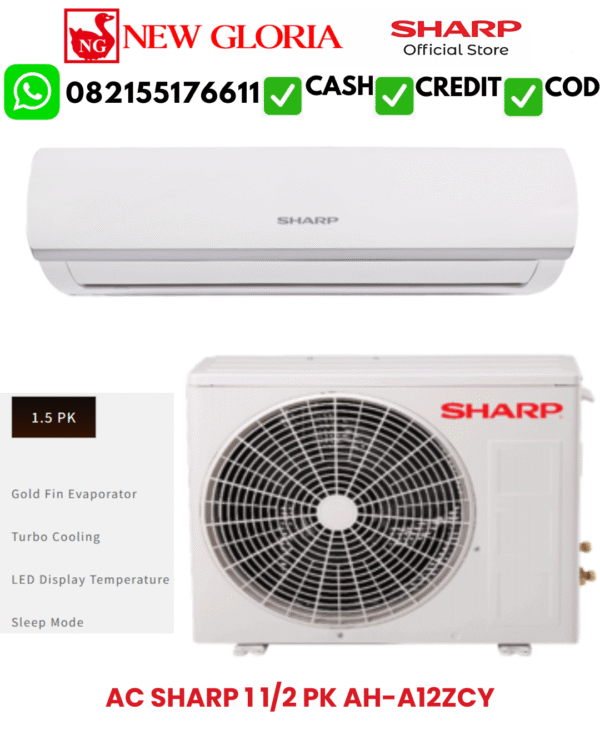 AC-SHARP-1-12-PK-AH-A12ZCY.png AC SHARP 1 1/2 PK AH-A12ZCY
