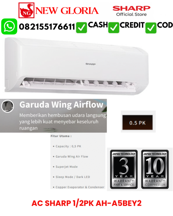 AC-SHARP-12PK-AH-A5BEY2.png AC SHARP 1/2PK AH-A5BEY2