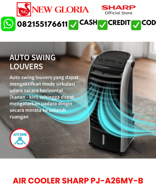 AIR COOLER SHARP PJ-A26MY-B