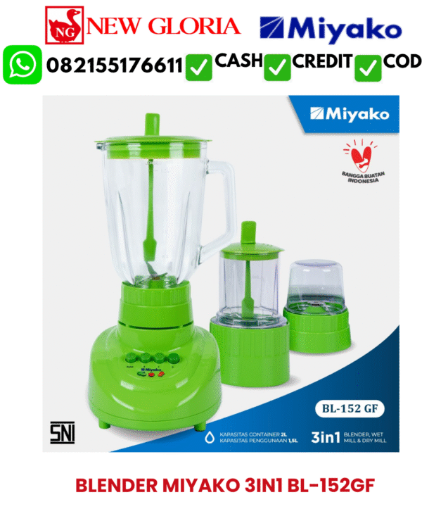BLENDER MIYAKO 3IN1 BL-152GF