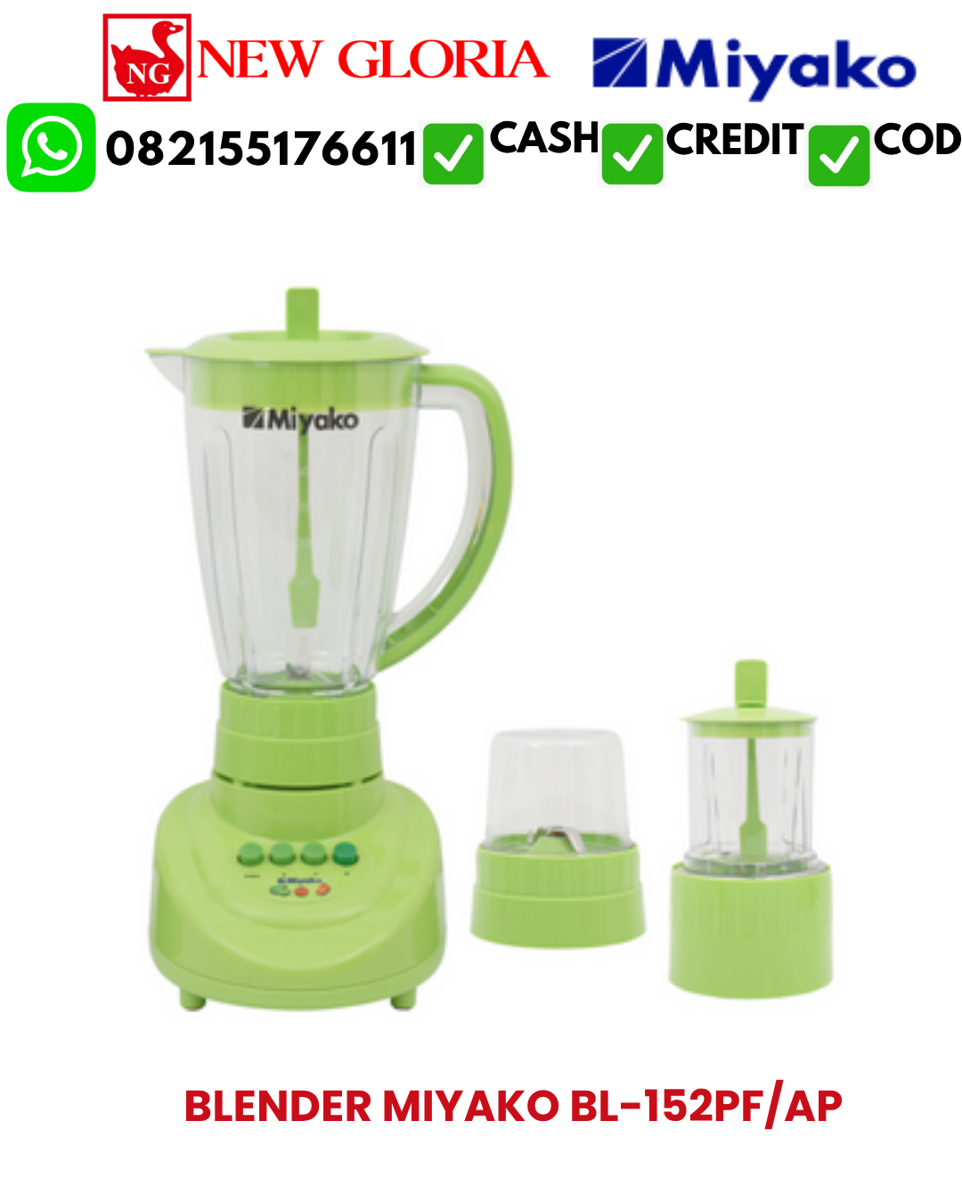 BLENDER MIYAKO BL-152PF/AP