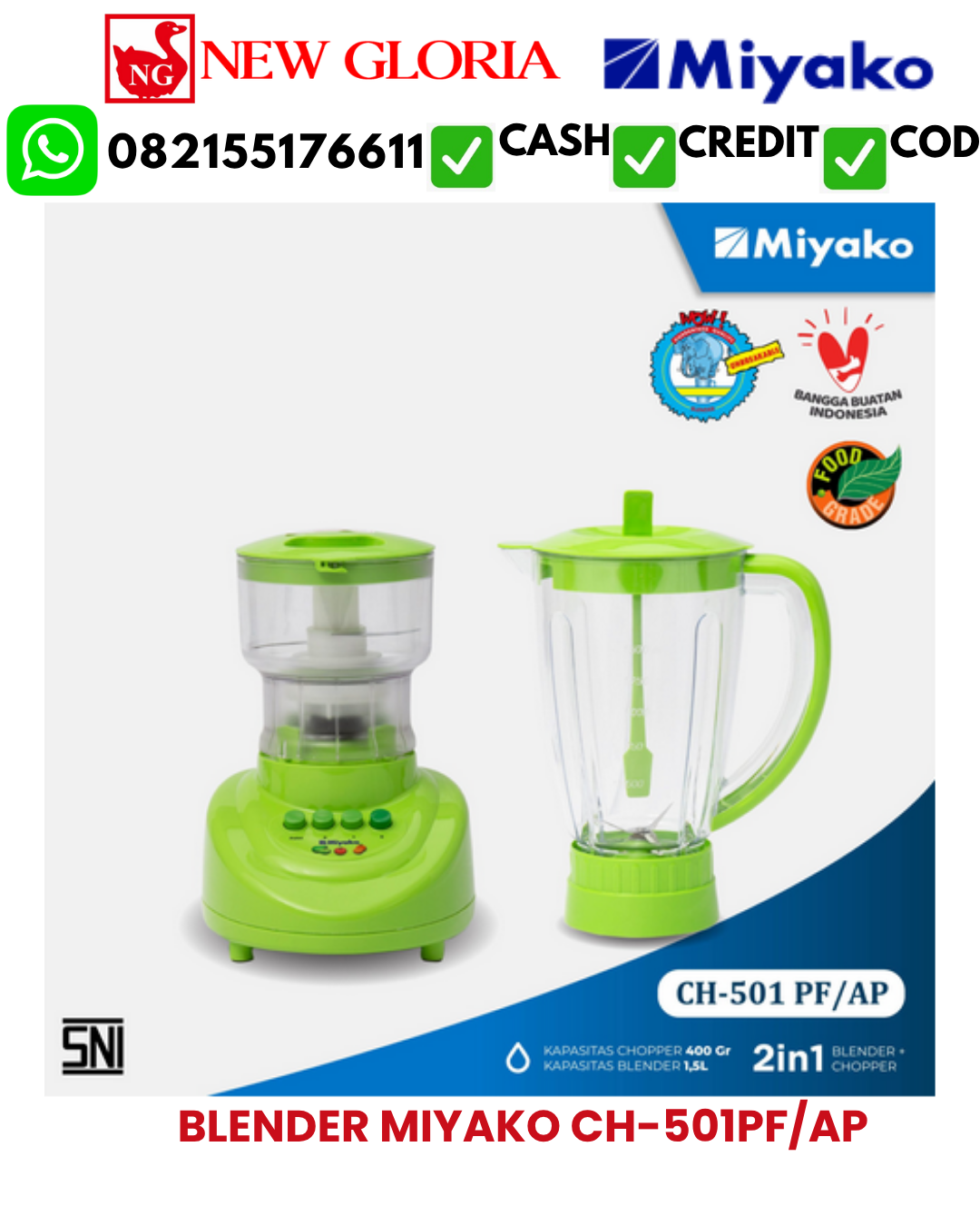 BLENDER MIYAKO CH-501PF/AP