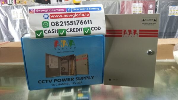 CCTV POWER SUPPLY 18CH-12V-20A (18W) TANAKA