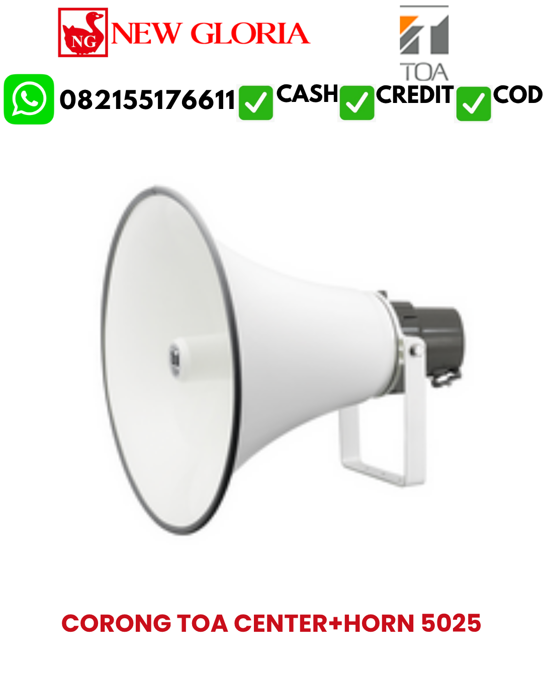 CORONG TOA CENTER+HORN 5025