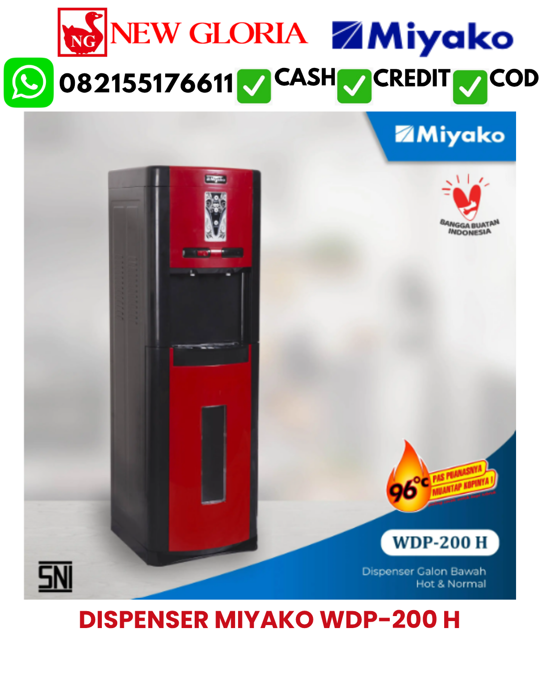 DISPENSER MIYAKO WDP-200 H