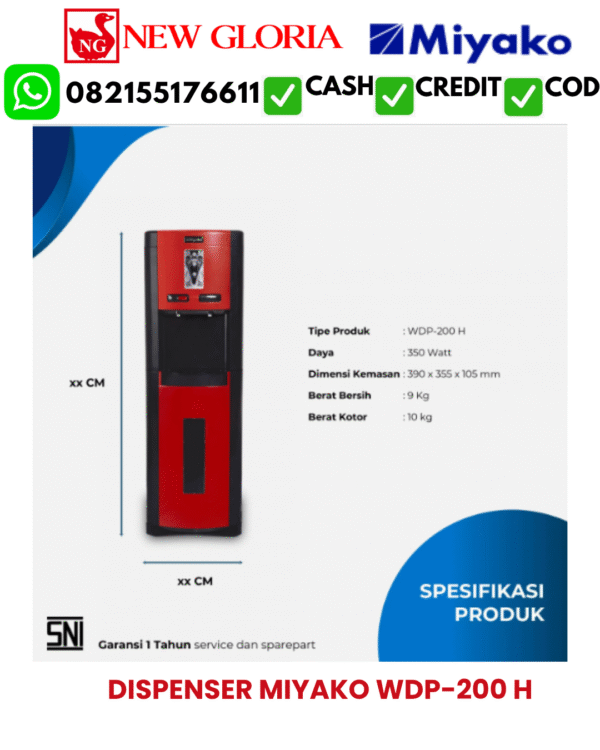 DISPENSER-MIYAKO-WDP-200-H45.png DISPENSER MIYAKO WDP-200 H