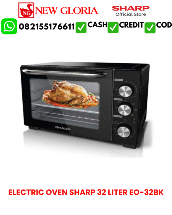 ELECTRIC OVEN SHARP 32 LITER EO-32BK