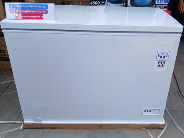 FRV-310XR CHEST FREEZER 300 LITER SHARP FRV-310X
