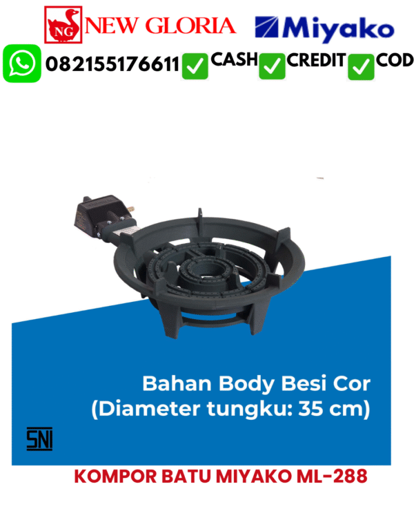 KOMPOR BATU MIYAKO ML-288