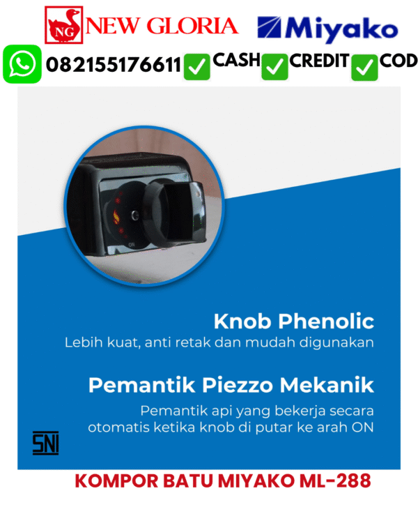 KOMPOR BATU MIYAKO ML-288