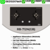 KOMPOR TANAM RINNAI RB-712N (GB)