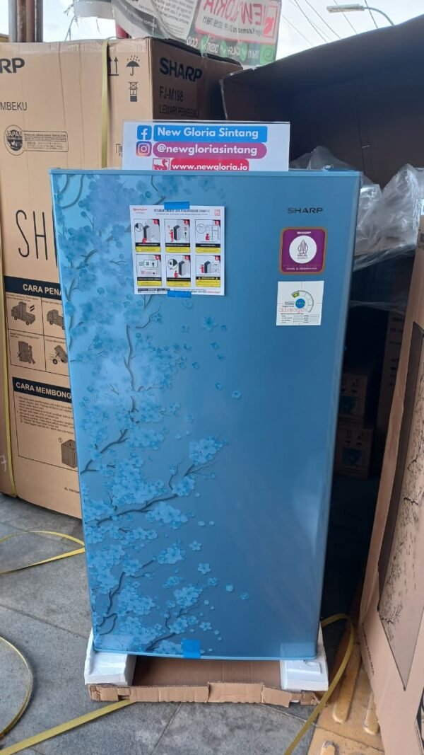 KULKAS SHARP SJ-N192D-SBR KULKAS SHARP SJ-N192D-SB