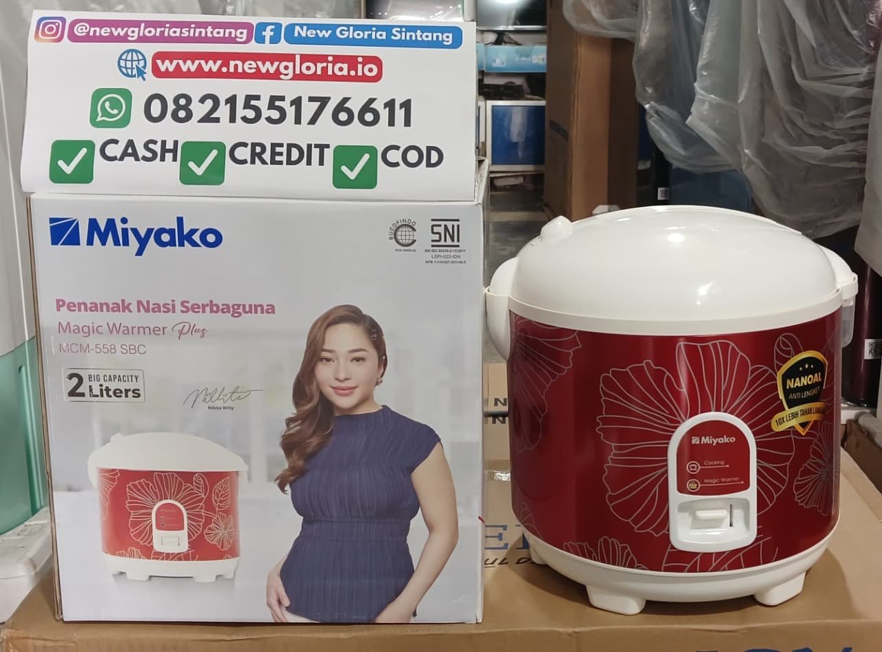 MAGIC COM MIYAKO MCM-558 SBC MAGIC WARMER PLUS