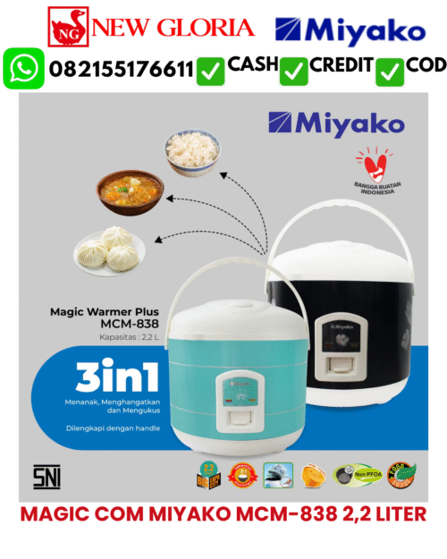 MAGIC COM MIYAKO MCM-838 2,2 LITER