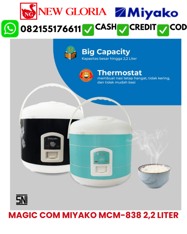 MAGIC COM MIYAKO MCM-838 2,2 LITER