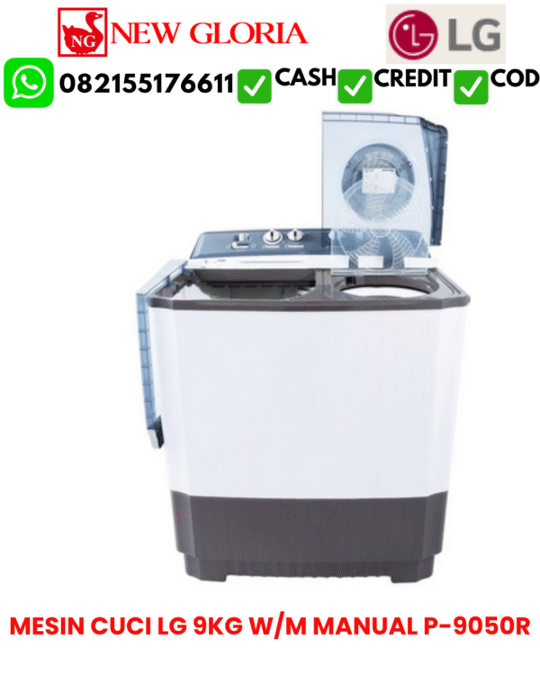 MESIN CUCI LG 9KG W/M MANUAL P-9050R