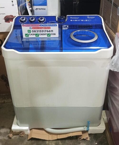 MESIN CUCI SHARP ES-T1490WA-BL