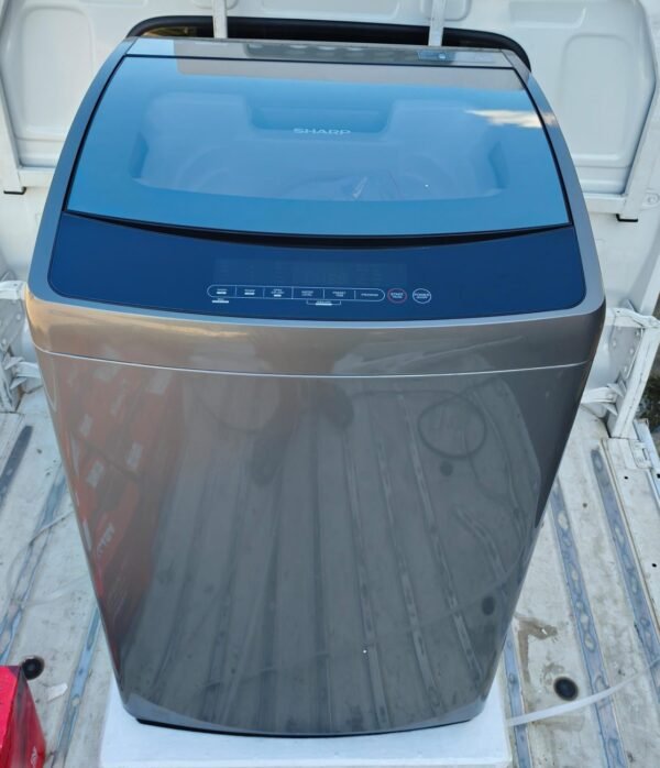 MESIN CUCI SHARP OTOMATIS TOP LOADING 15KG ES-F1500X-GY