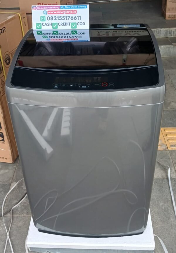 MESIN CUCI OTOMATIS TOP LOADING SHARP LOADING 15KG ES-F1500X-GYR MESIN CUCI SHARP OTOMATIS TOP LOADING 15KG ES-F1500X-GY