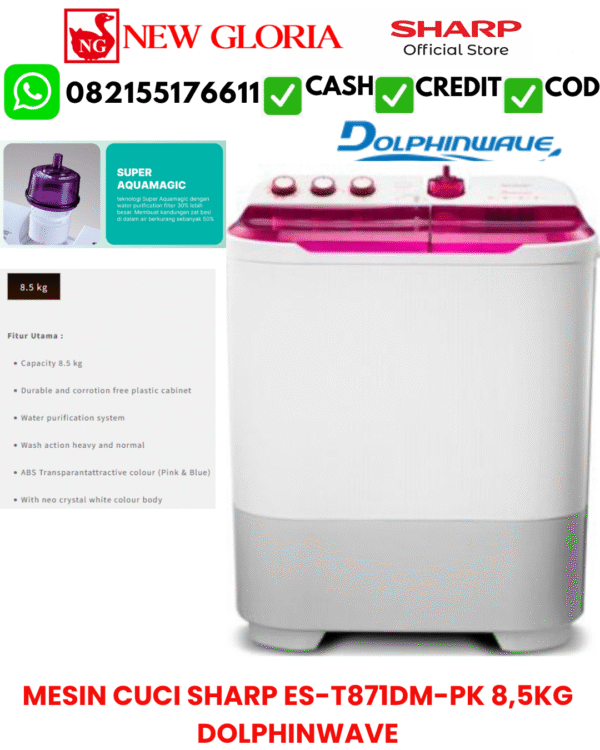 MESIN-CUCI-SHARP-ES-T871DM-PK-85KG-DOLPHINWAVE.png MESIN CUCI SHARP ES-T871DM-PK 8,5KG DOLPHINWAVE