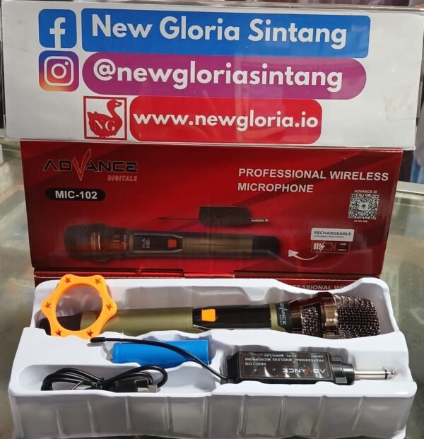 MIC WIRELESS ADVANCE 102 (1 MIC)