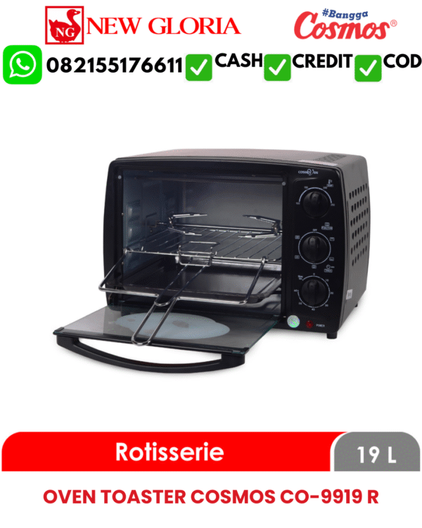 OVEN TOASTER COSMOS CO-9919 R