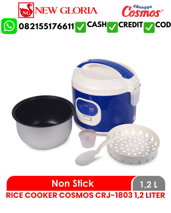 RICE COOKER COSMOS CRJ-1803 1,2 LITER