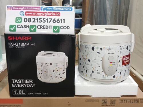 RICE COOKER SHARP 1.8L KS-G18MP-WTR RICE COOKER SHARP 1.8L KS-G18MP-WT
