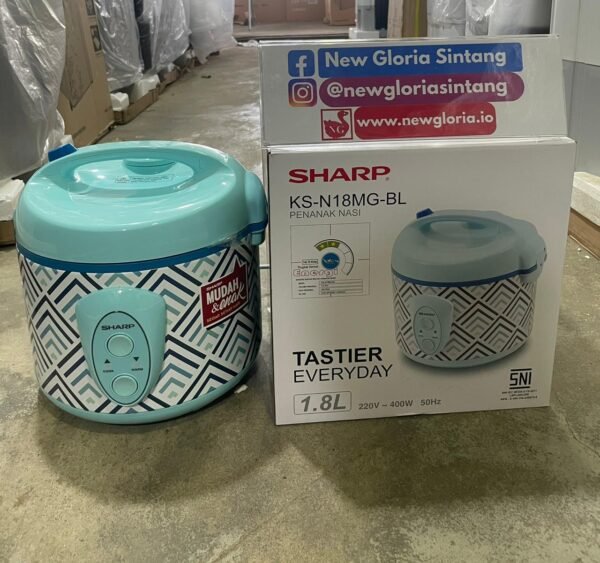 RICE COOKER SHARP 1.8L KS-N18MG-BL