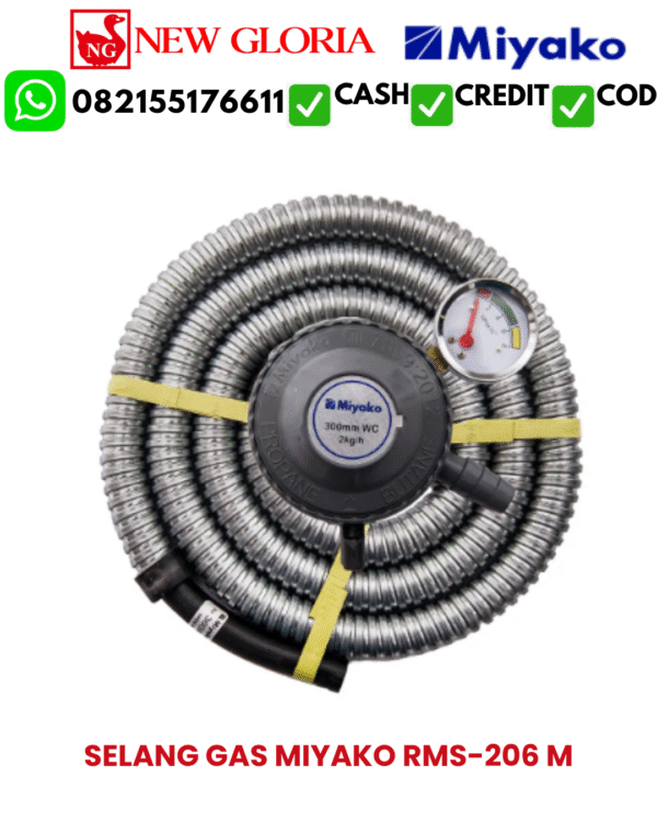 SELANG GAS MIYAKO RMS-206 M
