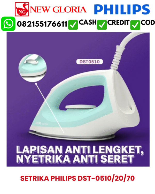 SETRIKA PHILIPS DST-0510/20/70