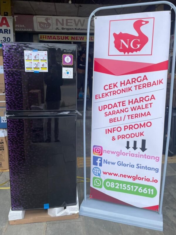 KULKAS SHARP SJ-236 MG-GB