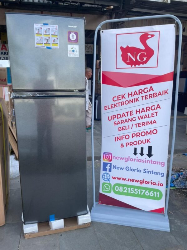 KULKAS 2 PINTU SHARP SJ-316MN-HS