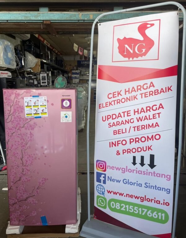 KULKAS SHARP SJ-N182D-SP