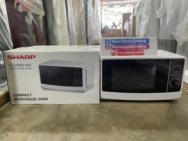 SOLO MICROWAVE OVEN SHARP R-220MA-WH 20 LITER
