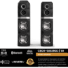 SPEAKER ACTIVE SHARP 8" DOUBLE WOOFER CBOX-SAS28SR