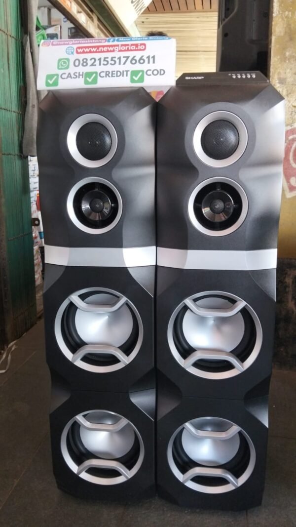 SPEAKER ACTIVE SHARP 8" DOUBLE WOOFER CBOX-SAS28SR