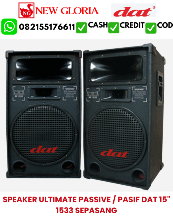 SPEAKER ULTIMATE PASSIVE / PASIF DAT 15" 1533 SEPASANG