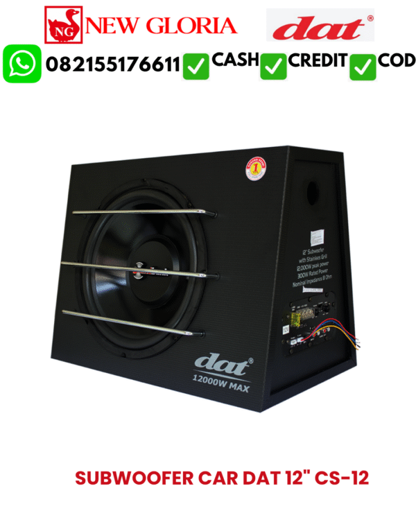 SUBWOOFER CAR DAT 12" CS-12