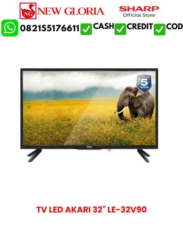 TV LED AKARI 32" LE-32V90