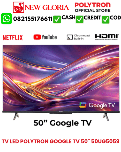 TV-LED-POLYTRON-GOOGLE-TV-50-50UG5059.png TV LED POLYTRON GOOGLE TV 50" 50UG5059