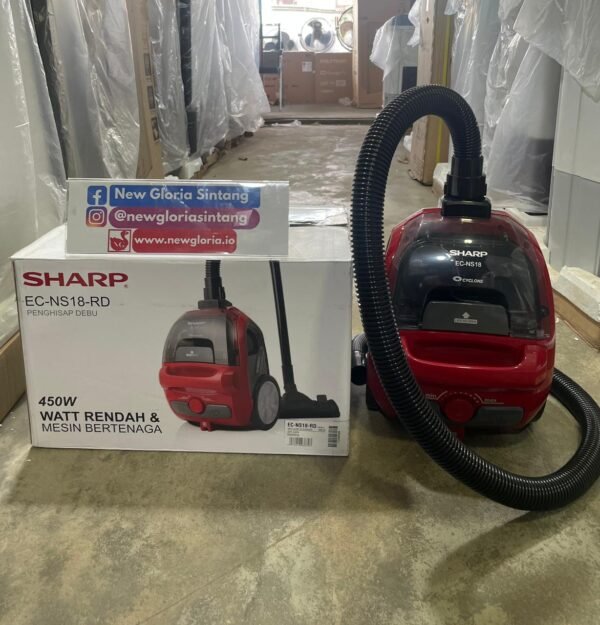 VACUM CLEANER SHARP EC-NS18-RD/BK