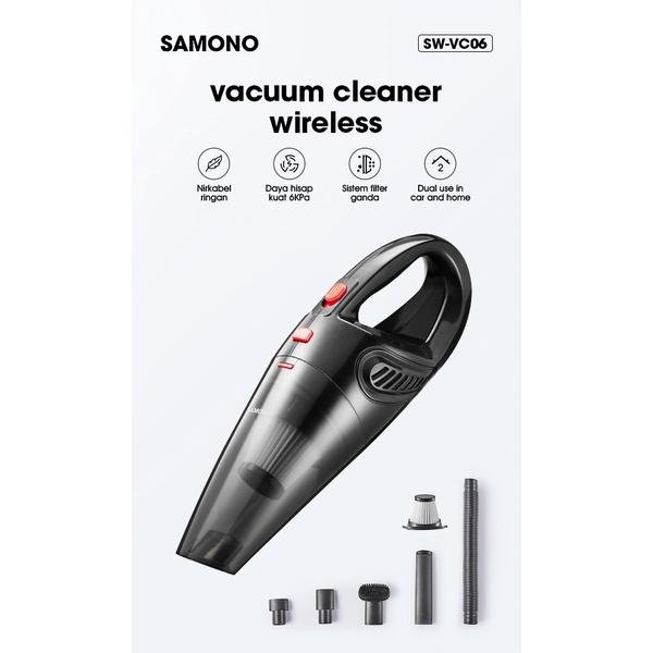 VACUM CLEANNER SAMONO SW-VC 06 BLACK